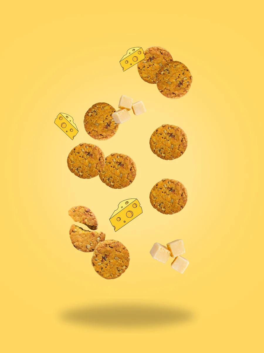 Fodbods Cheesy Cheese Nibbles 100g