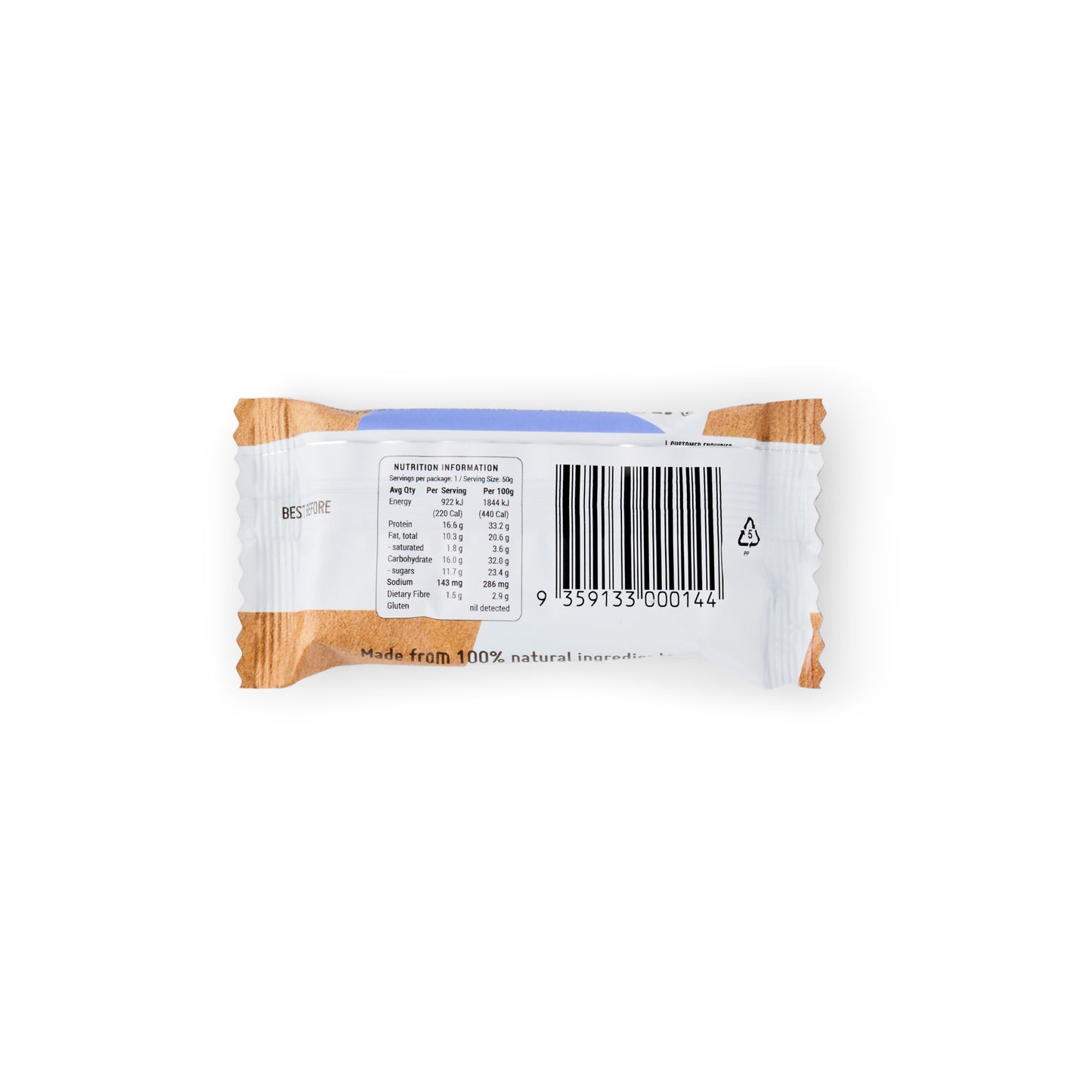 Fodbods Double Chocolate Protein Bars 50g