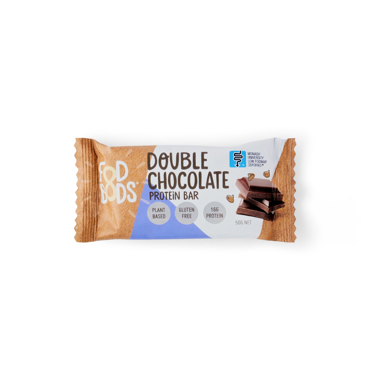Fodbods Double Chocolate Protein Bars 50g