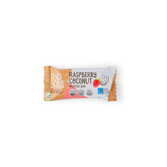 Fodbods Raspberry Coconut Mini Protein Bars 30g