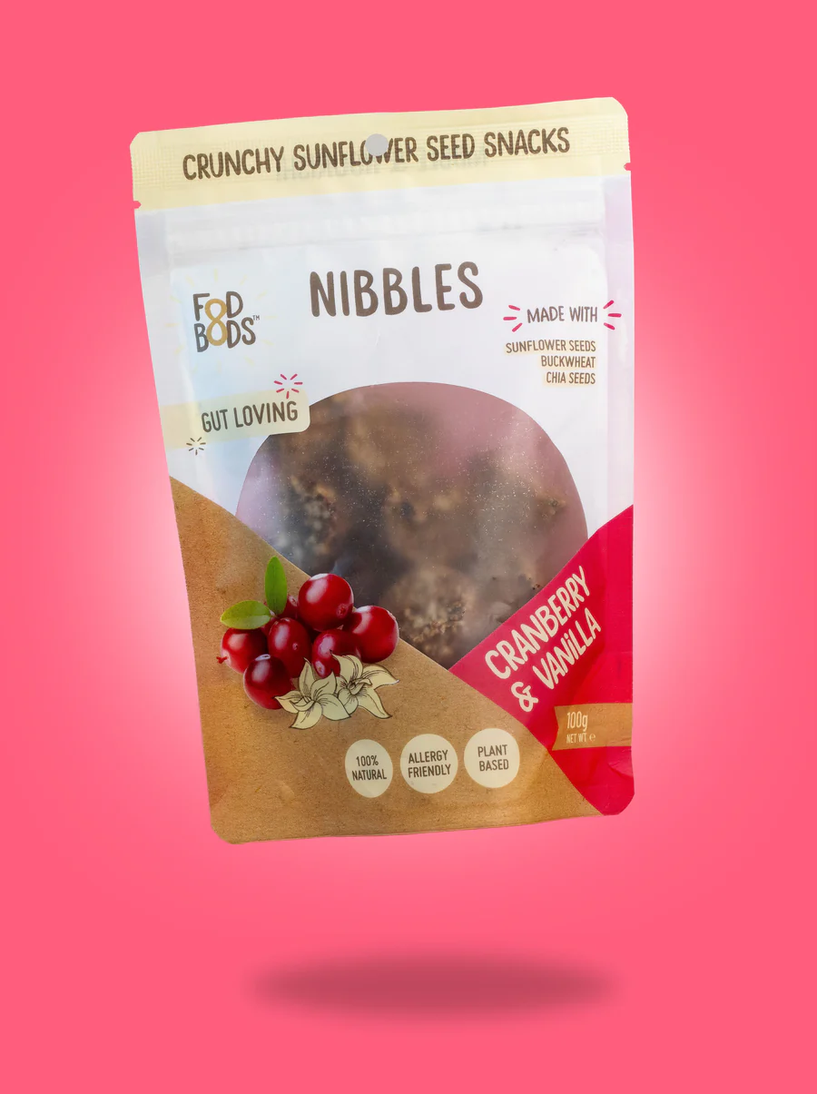 Fodbods Cranberry Vanilla Nibbles 100g