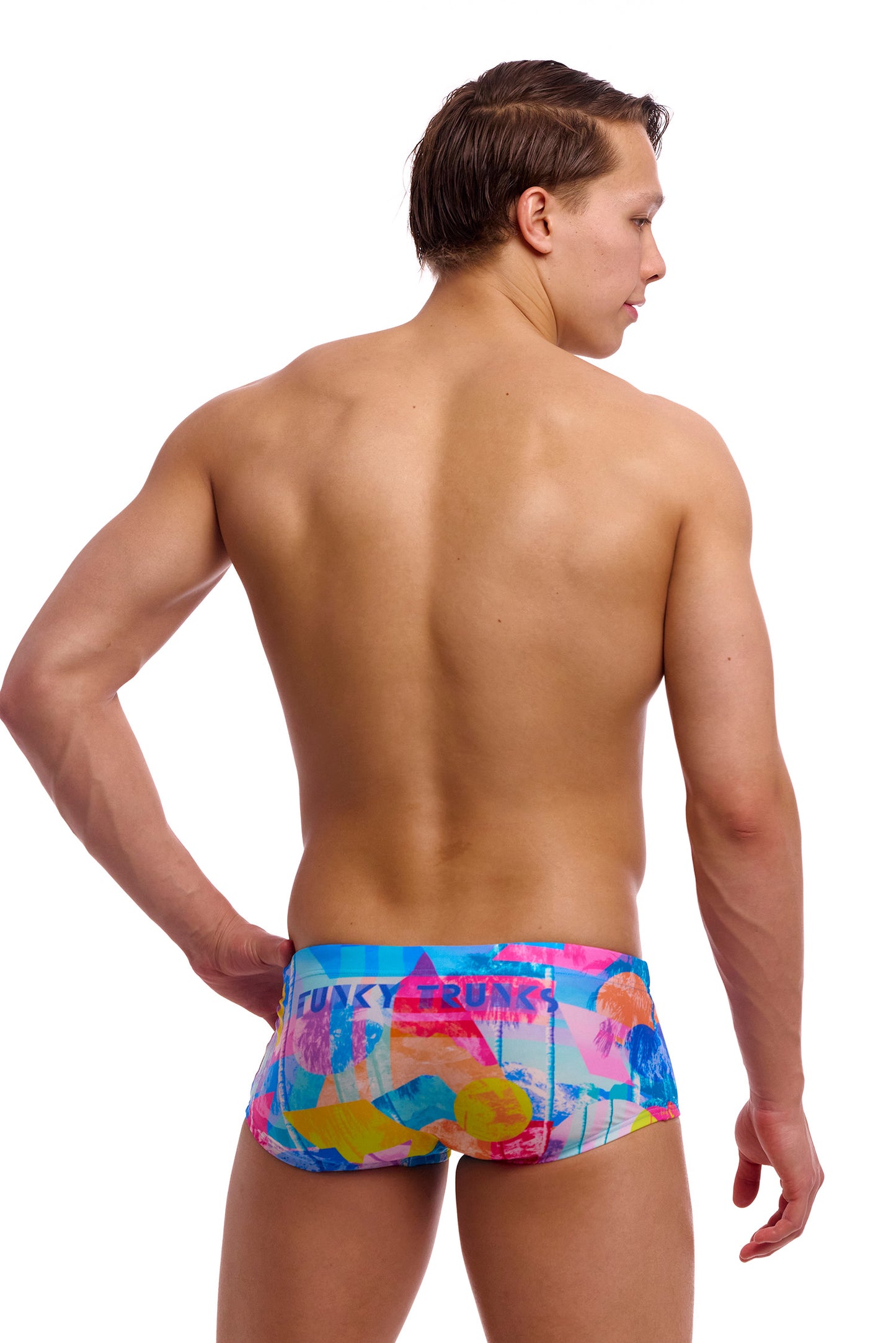 PIXEL PARADISE Men's classic trunks FUNKY TRUNKS