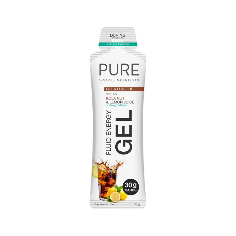 PURE Fluid Energy Gels 50g Mixed Box of 18
