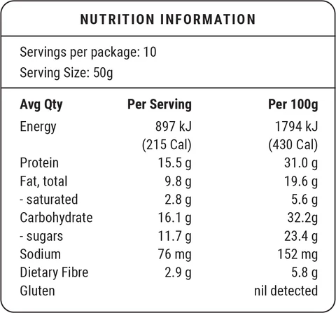 Fodbods Lemon Coconut Protein Bars 50g