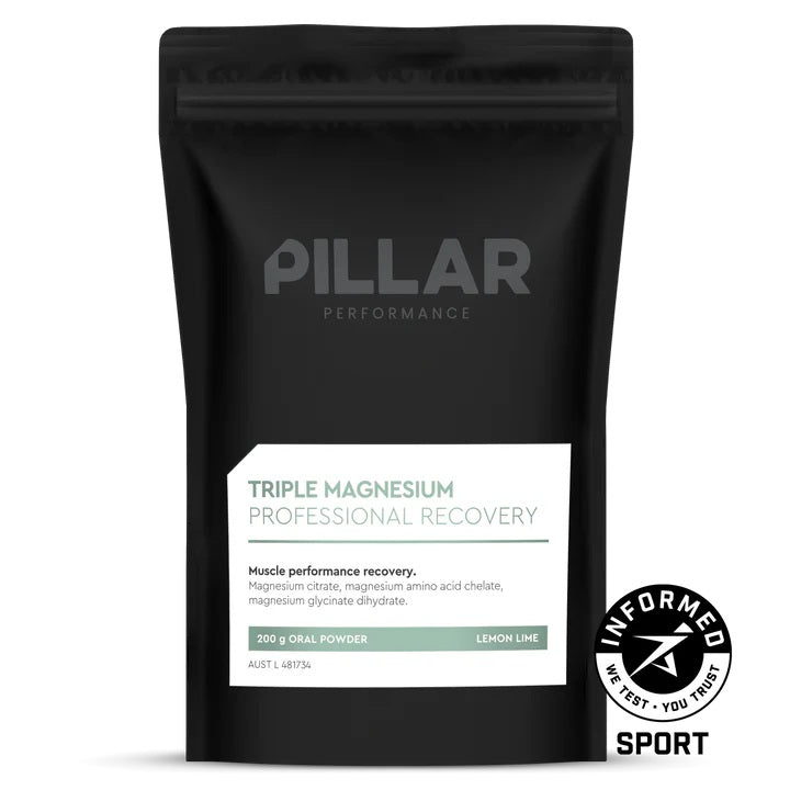 PILLAR Performance Triple Magnesium Powder - Lemon Lime
