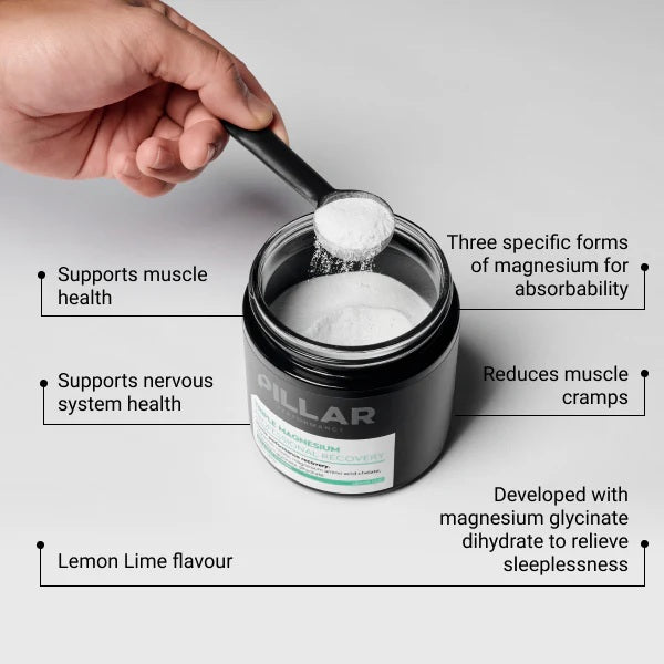 PILLAR Performance Triple Magnesium Powder - Lemon Lime