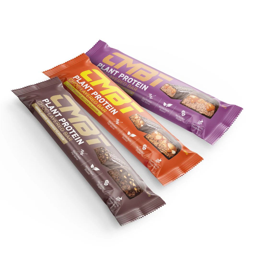 CMBT Plant Protein Choc Layered Bar - Mixed Flavours