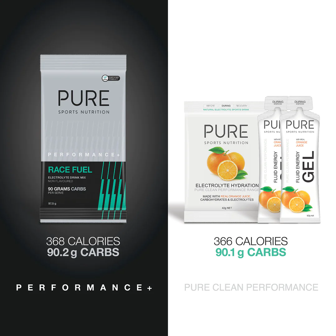 PURE Performance + Race Fuel vs Pure Clean Performance