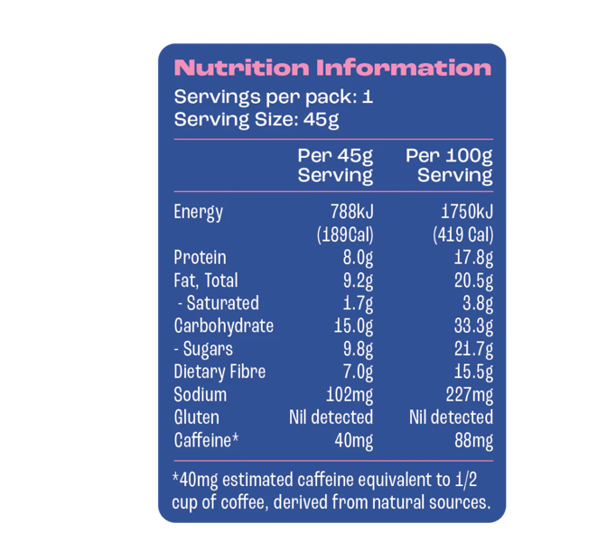 IAMGROUNDED Cocoa Almond Choc Soft Protein Bar