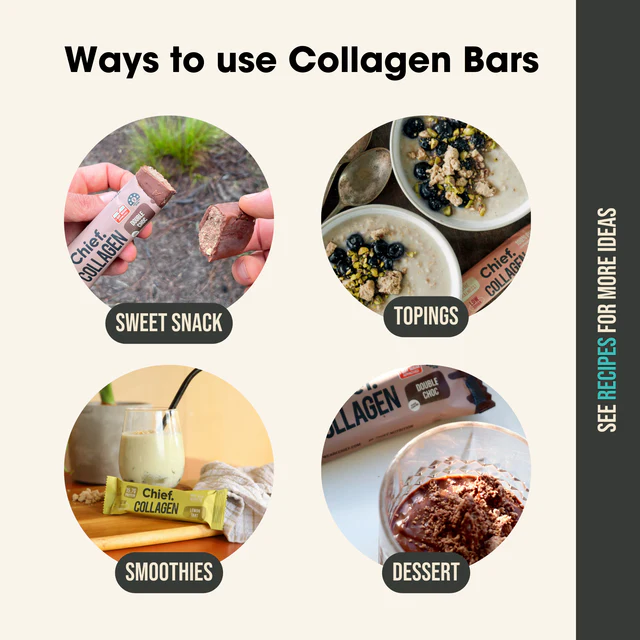 Chief Collagen Protein Choc Salted Caramel Bar