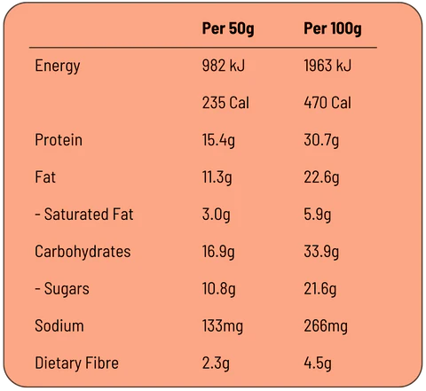 Fodbods Peanut Choc Protein Bars 50g
