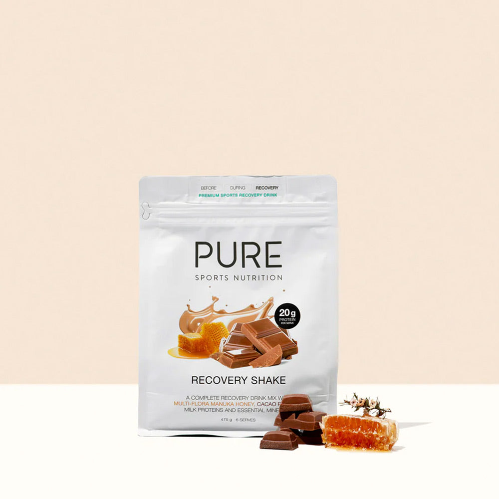 PURE Recovery Shake Manuka Honey Cacao Powder