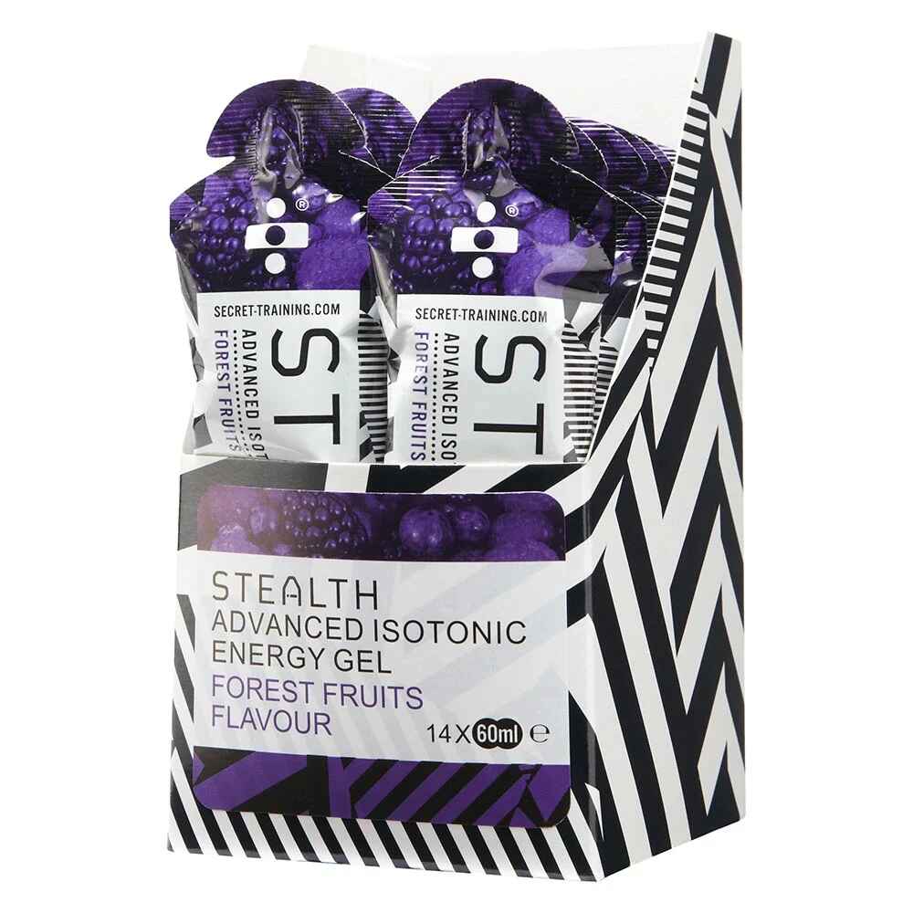 Stealth Advanced Isotonic Energy Gel 60g Forest Fruits Box of 14
