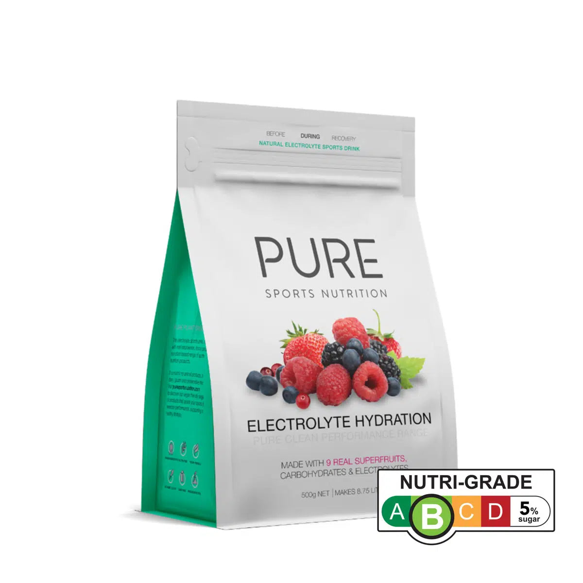PURE Electrolyte Hydration 500g Pouch Superfruit