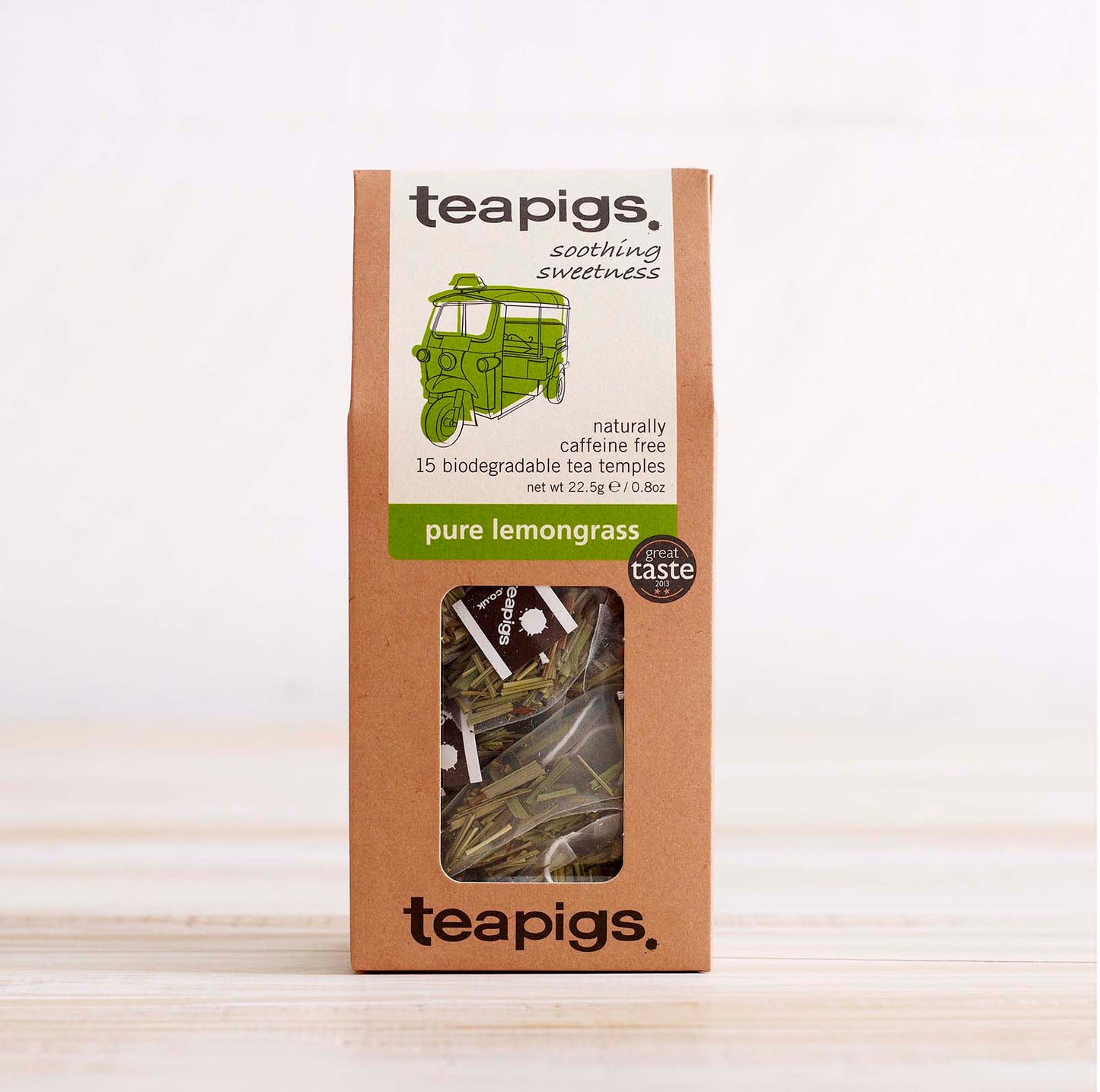 Teapigs Pure Lemongrass Tea 15 temples