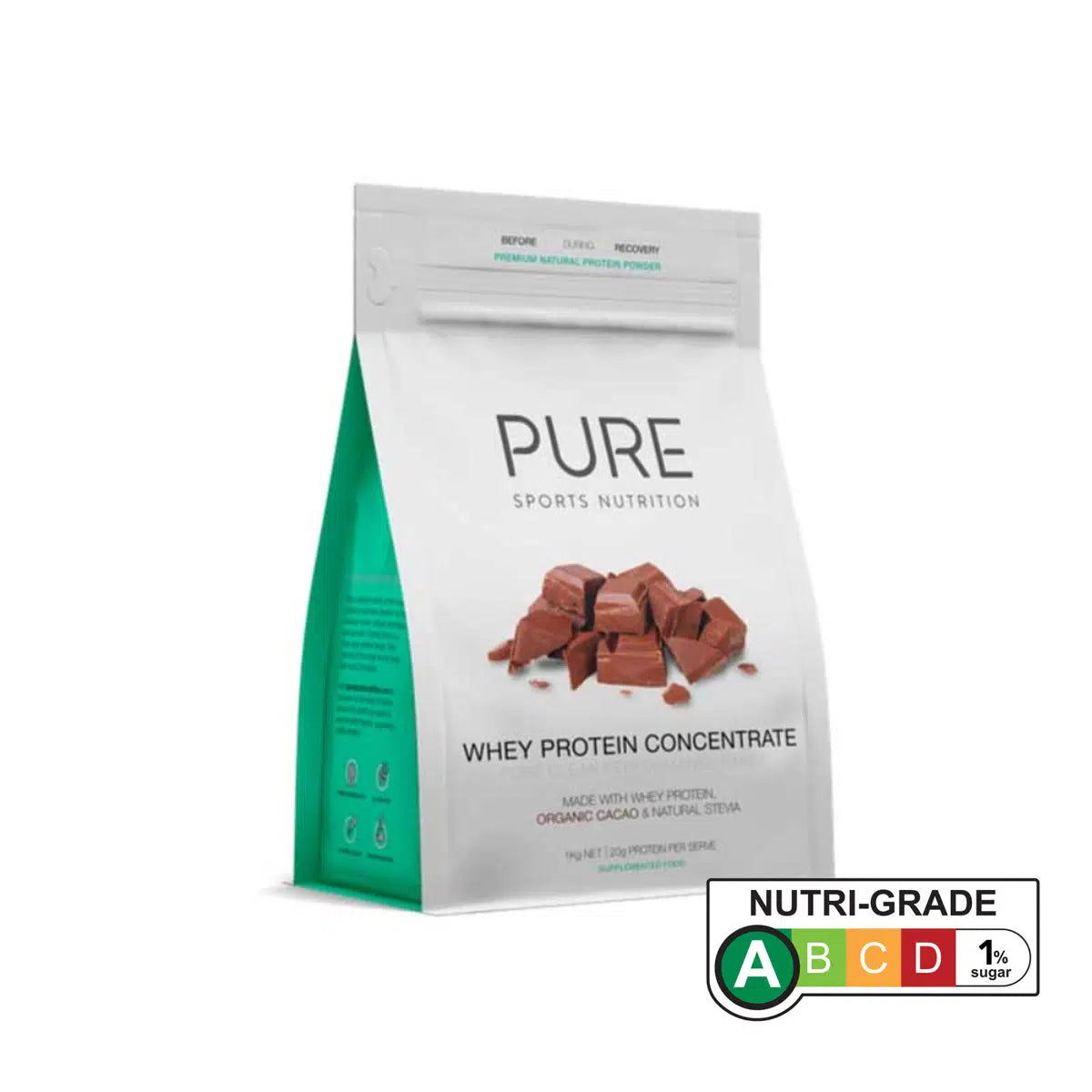 PURE Whey Protein - Organic Cacao 1kg