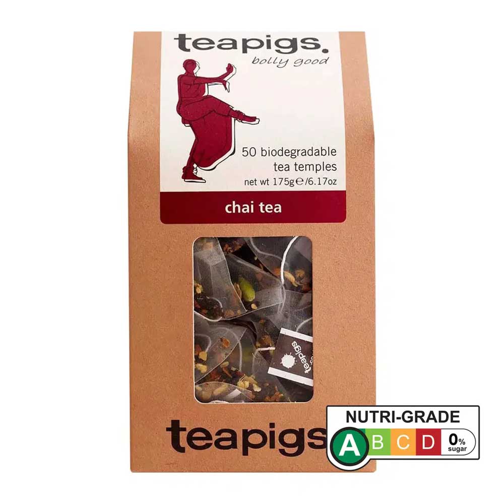 Teapigs Chai Tea 50 temples 