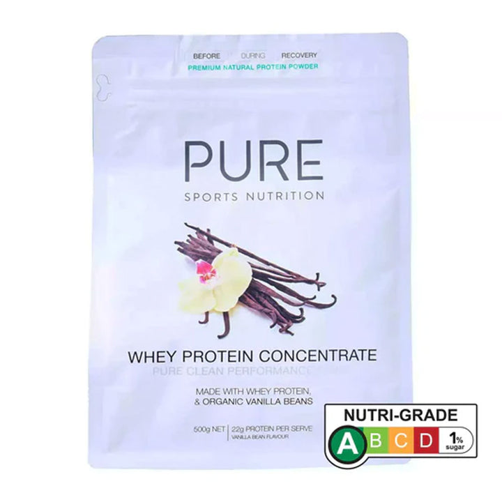 PURE Whey Protein - Organic Vanilla &amp; Cinnamon 500g