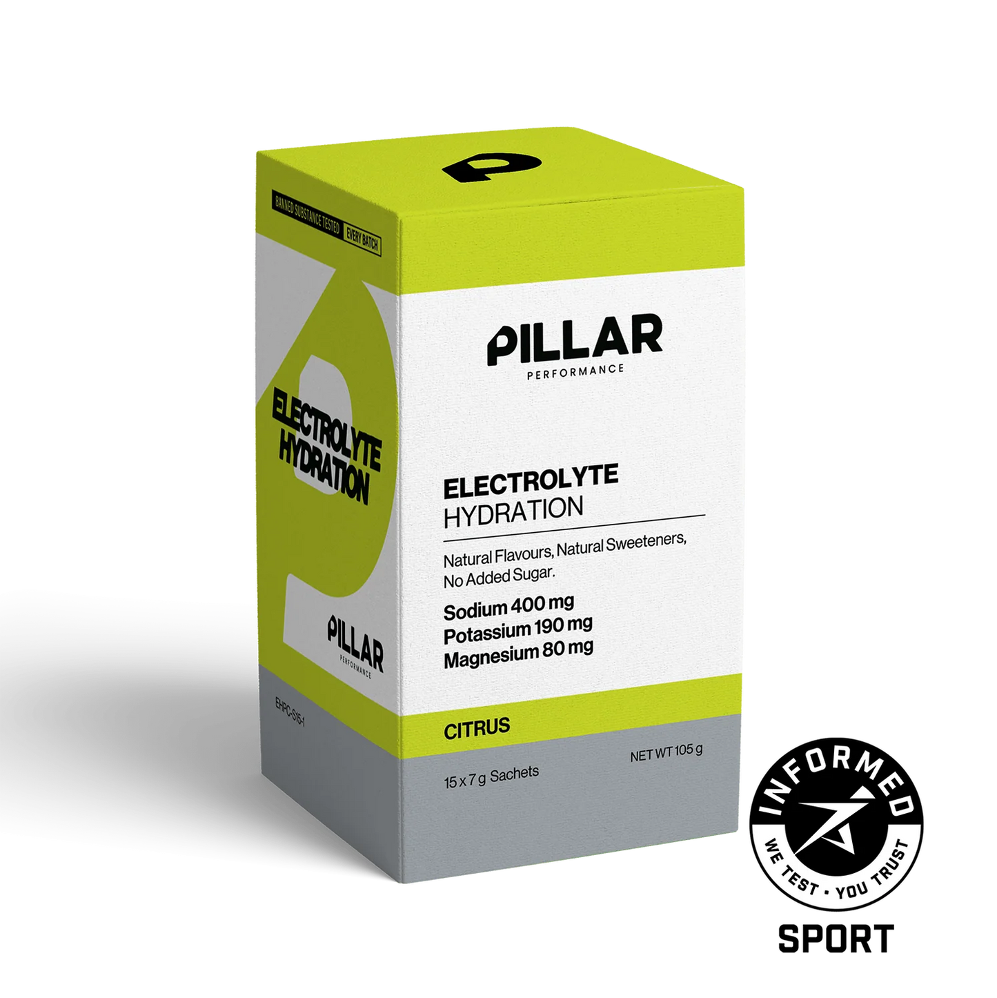 PILLAR Electrolyte Hydration Sticks