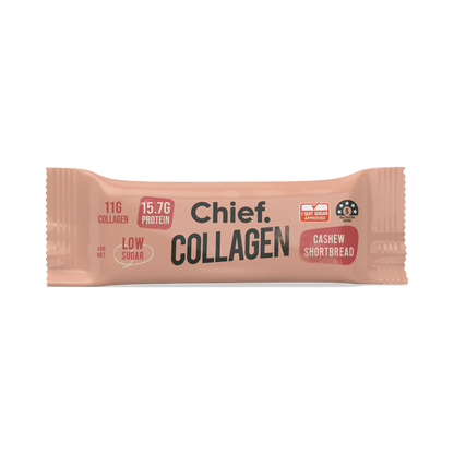 Chief Collagen Protein Cashew Shortbread Bar