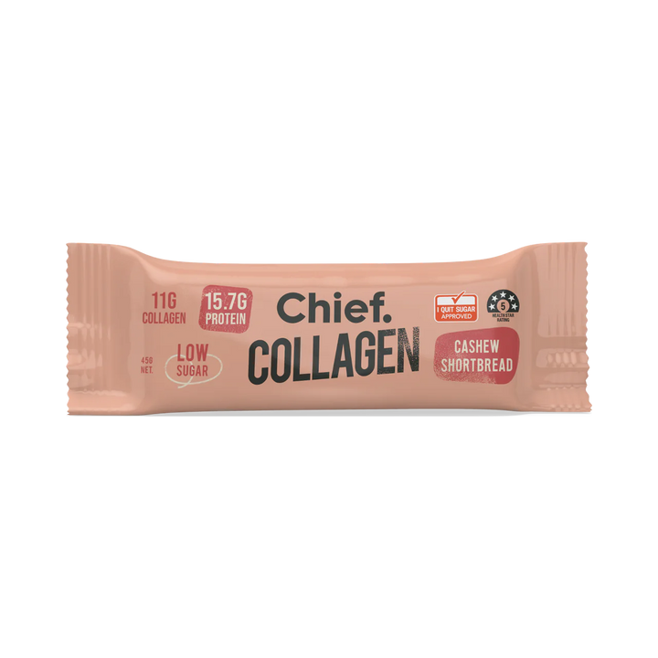 Chief Collagen Protein Cashew Shortbread Bar