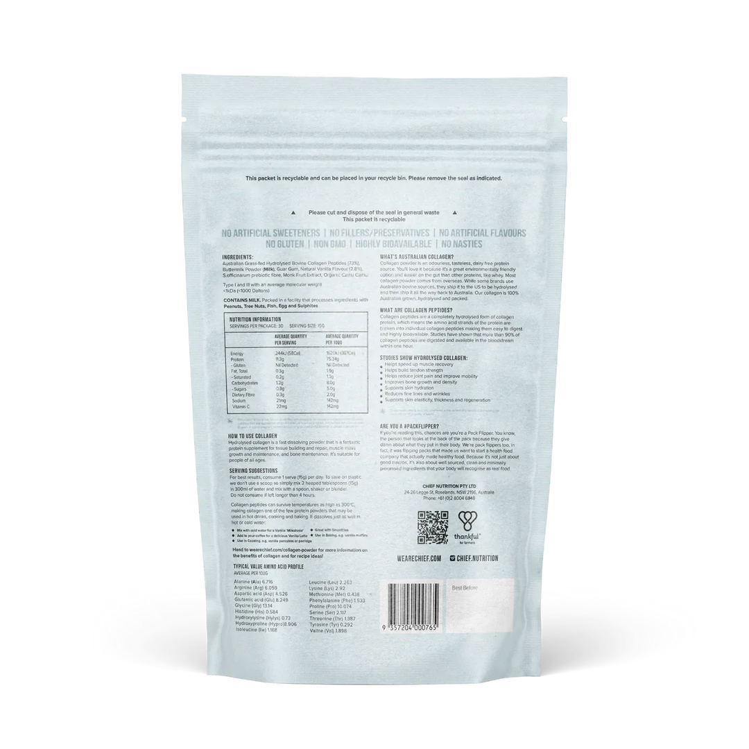 Chief Collagen Protein Creamy Vanilla 