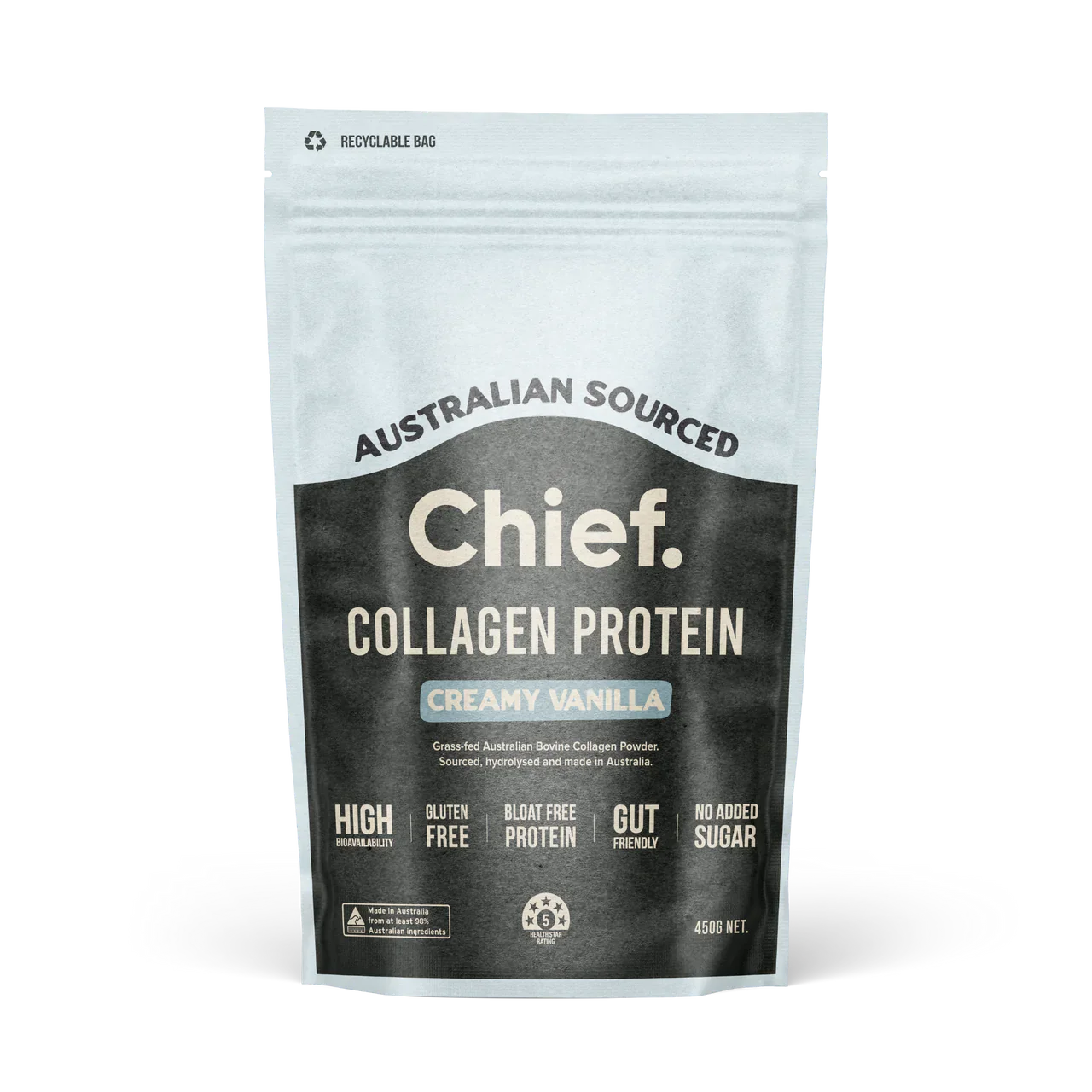 Chief Collagen Protein Creamy Vanilla 