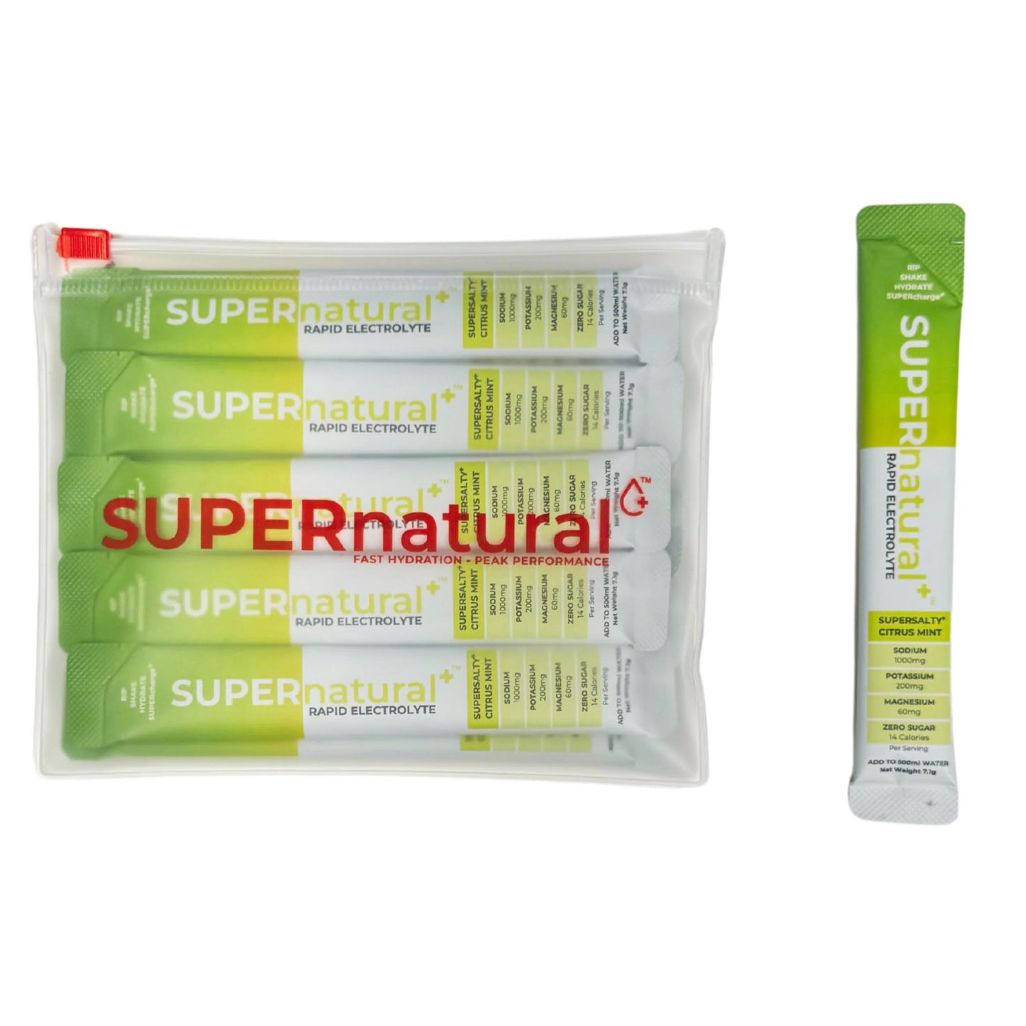 SUPERnatural+ Rapid Electrolytes - Citrus Mint