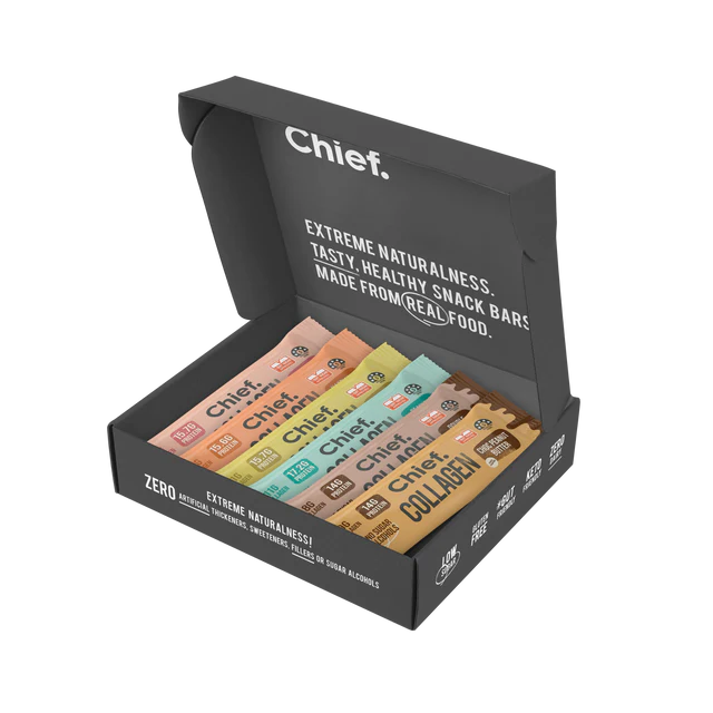 Chief Collagen Bar box of 6