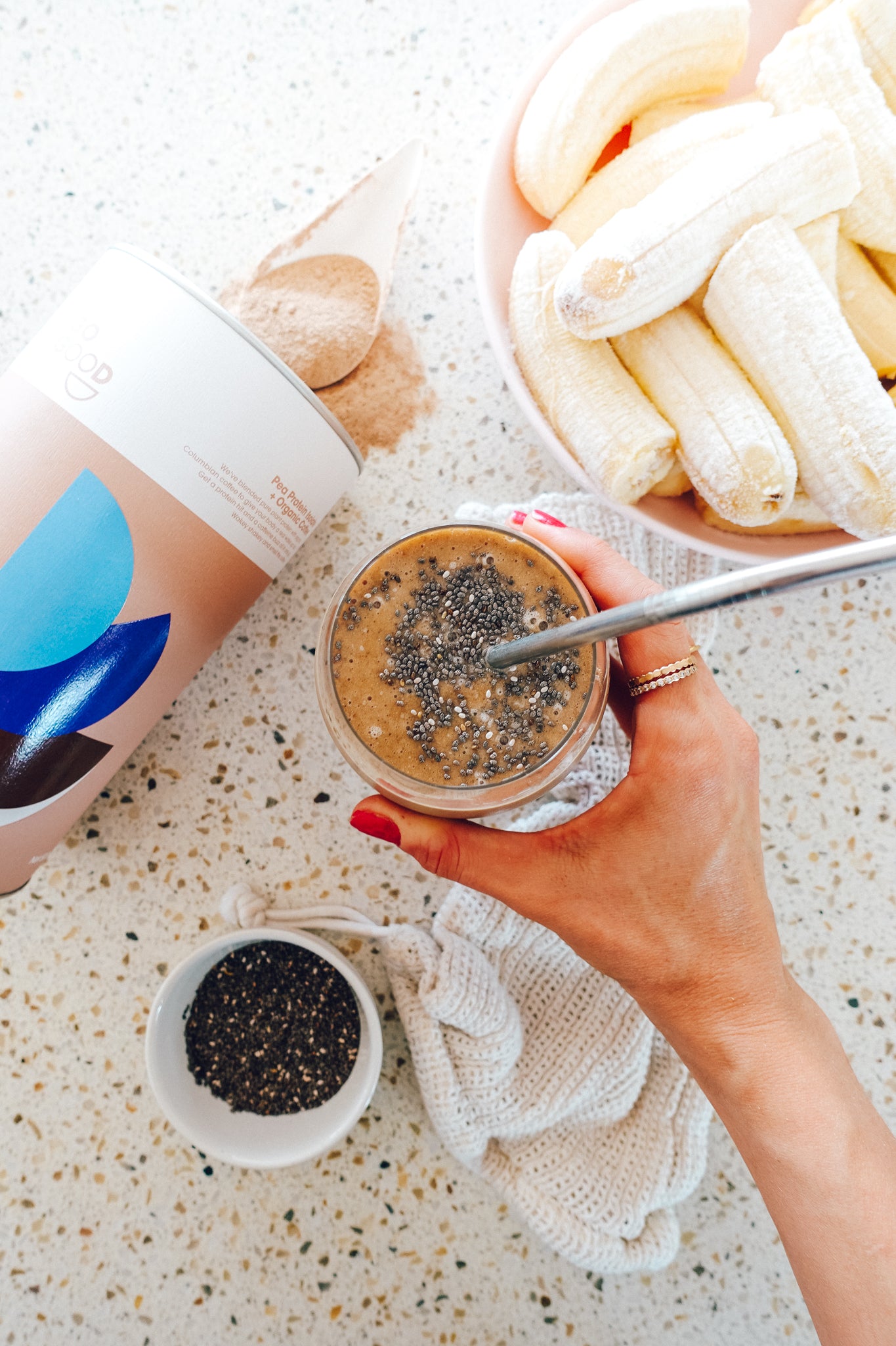 Go Good Plant Protein Isolate + Coffee