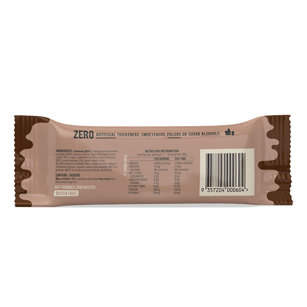 Chief Collagen Protein Bar Double Choc Nutrition