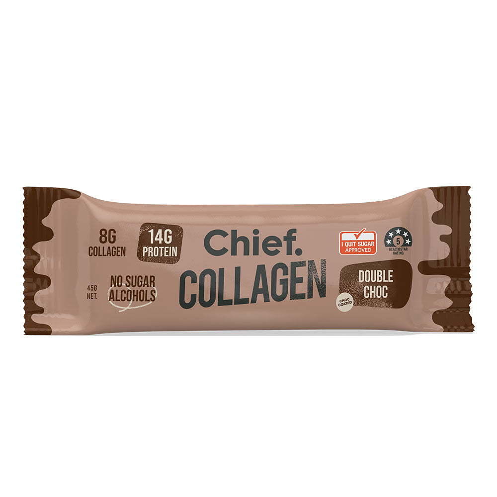 Chief Collagen Protein Bar Double Choc