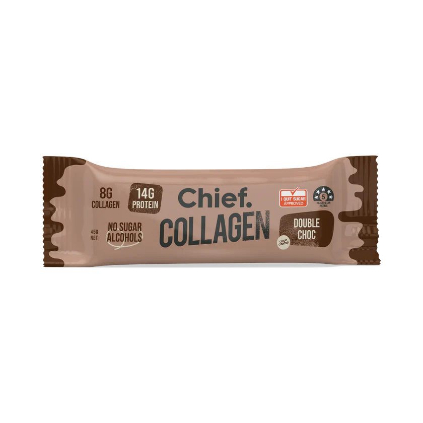Chief Collagen Protein Double Choc Bar 