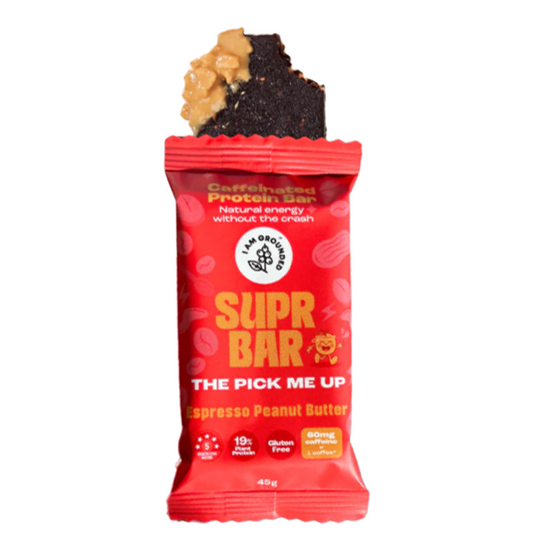 IAMGROUNDED Espresso Soft Protein Bar