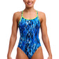 WING STREAK  Ladies Diamond Back One Piece Funkita