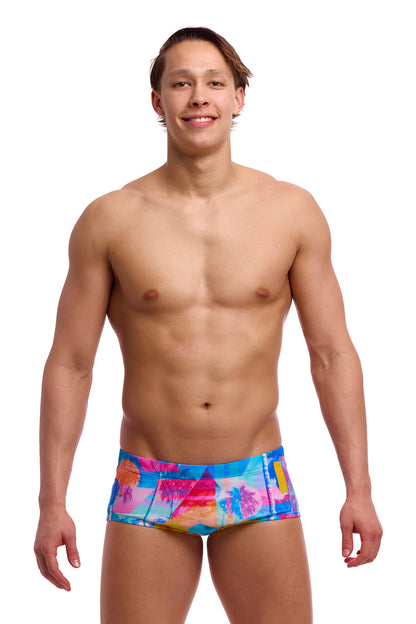 PIXEL PARADISE Men's classic trunks FUNKY TRUNKS