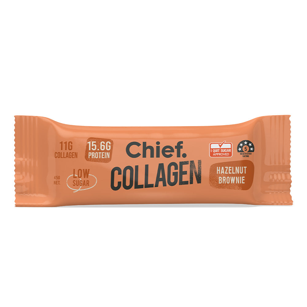 Chief Collagen Protein Bar Hazelnut Brownie 