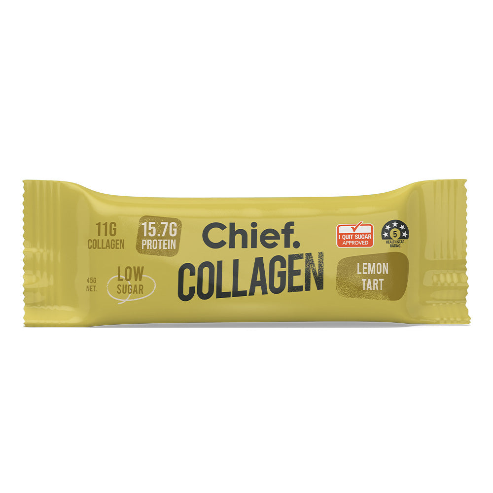 Chief Collagen Protein Bar Lemon Tart 