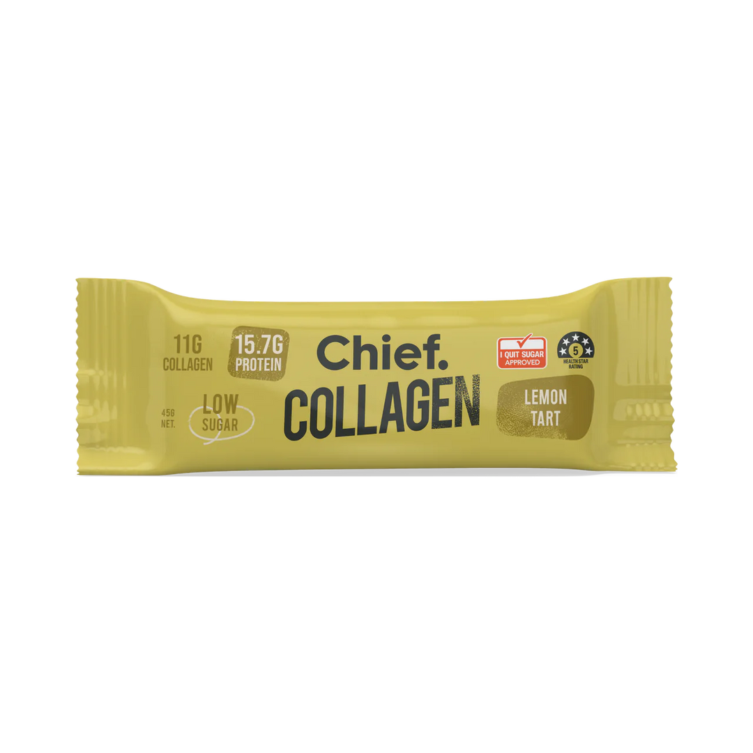 Chief Collagen Protein Lemon Tart Bar