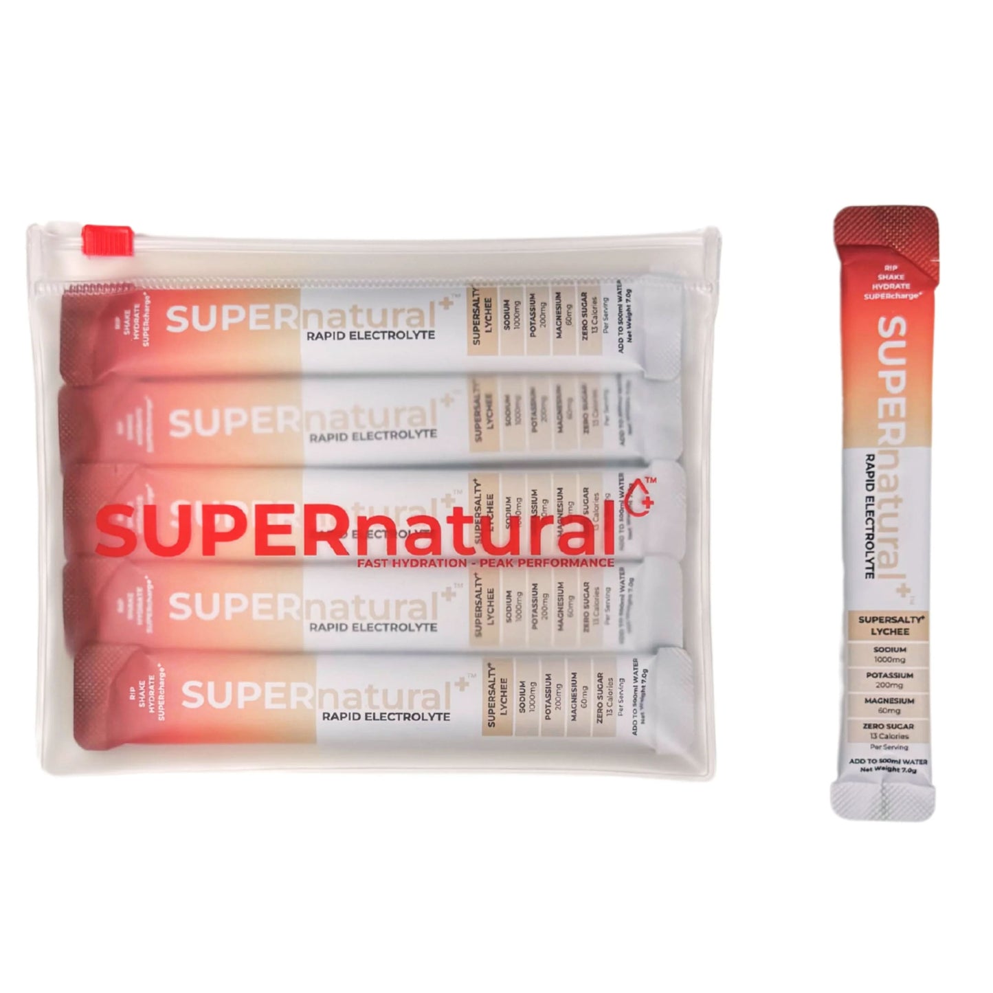 SUPERnatural+ Rapid Electrolytes - Lychee