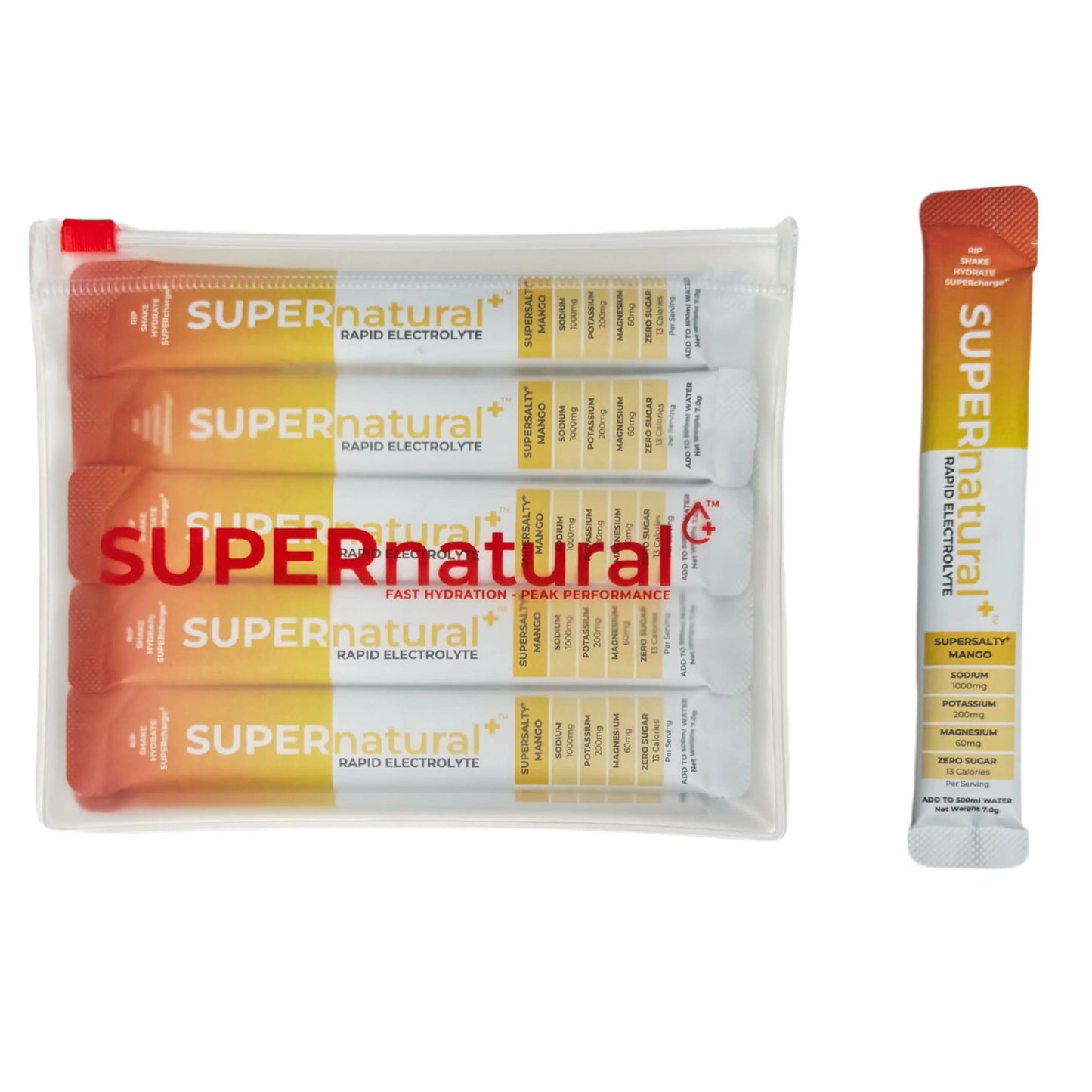 SUPERnatural+ Rapid Electrolytes - Mango