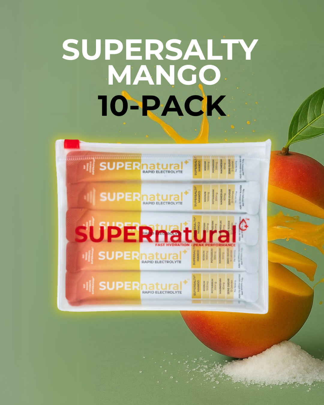 SUPERnatural+ Rapid Electrolytes - Mango