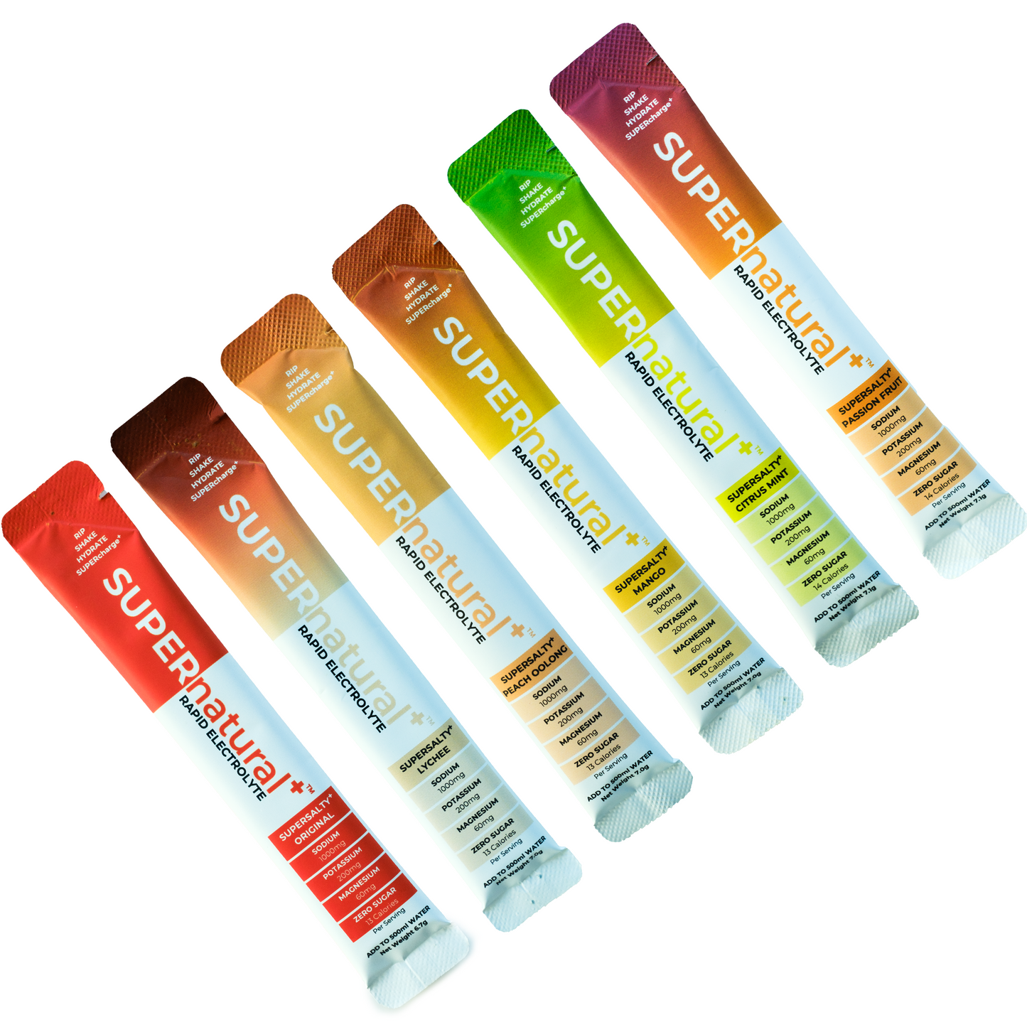 SUPERnatural+ Rapid Electrolytes - Mixed Flavours