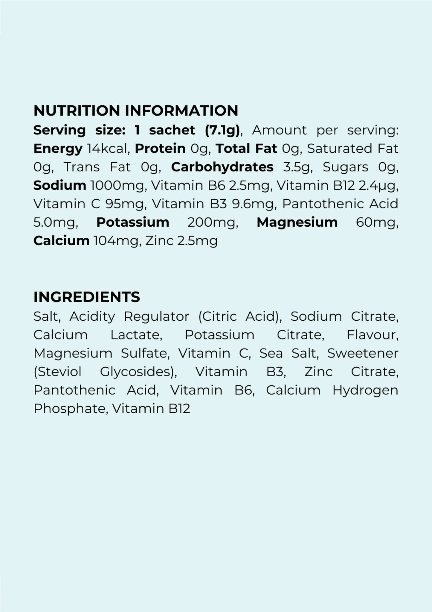 SUPERnatural+ Rapid Electrolytes - Citrus Mint