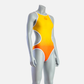 Deboer Women's Flow Swim Suit - Orange & Saffron