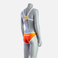 Deboer Women's Flow Swim Suit - Orange & Saffron