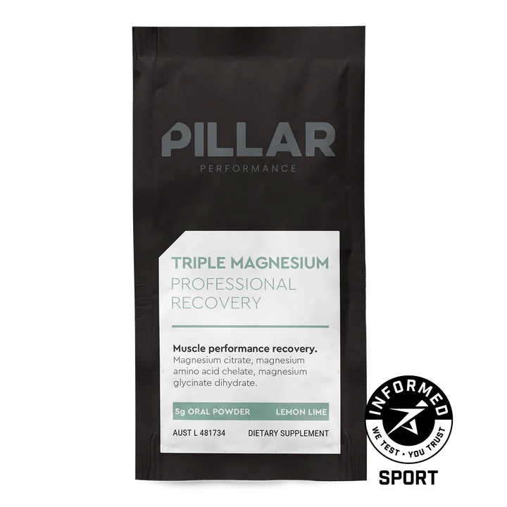 PILLAR Performance Triple Magnesium Powder - Lemon Lime
