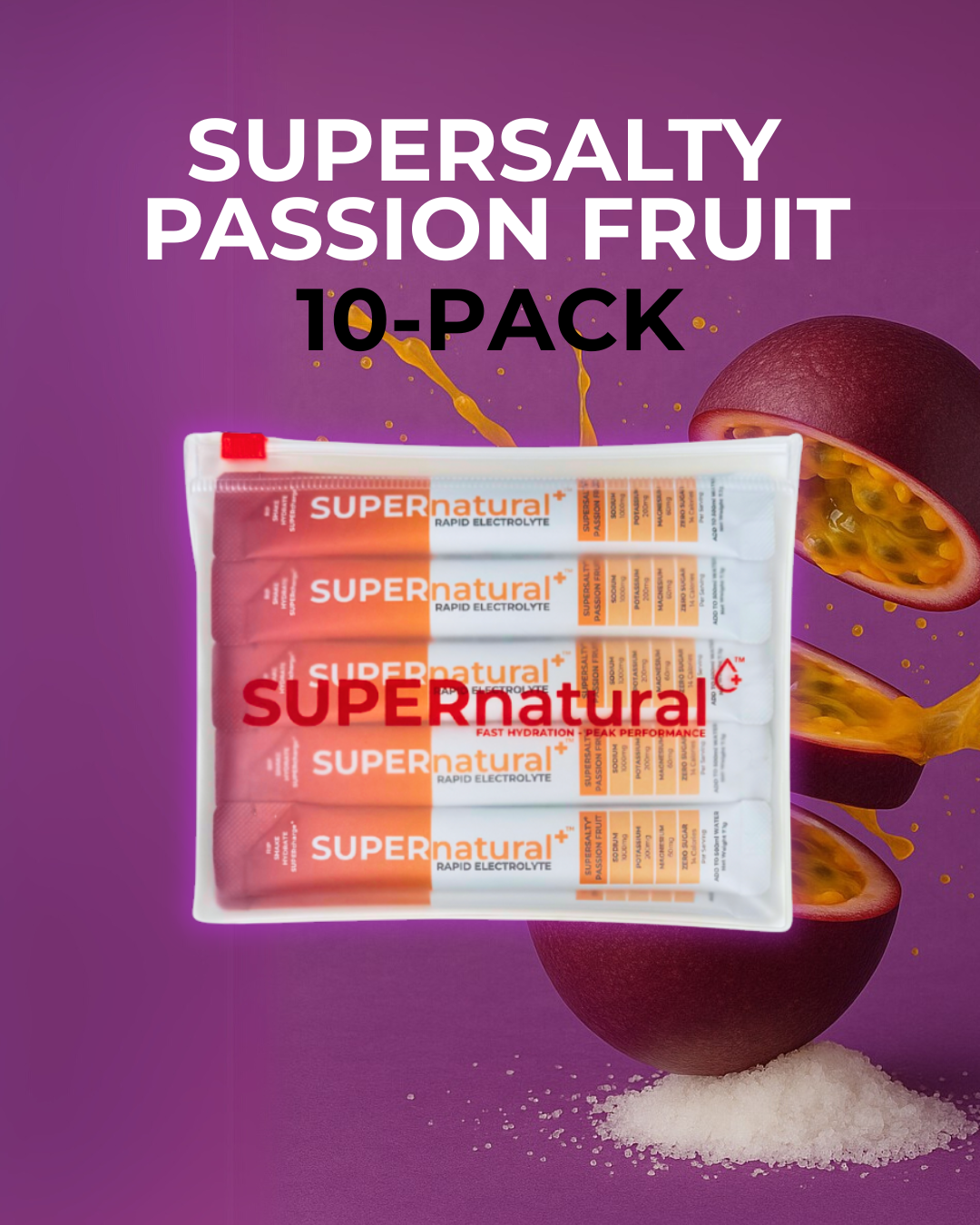 SUPERnatural+ Rapid Electrolytes - Passion Fruit