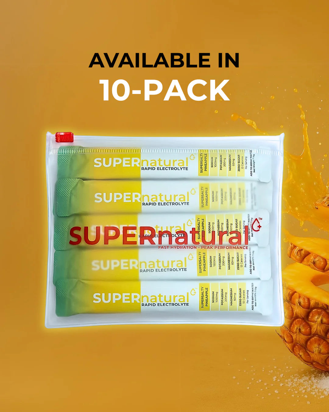 SUPERnatural+ Rapid Electrolytes - Pineapple