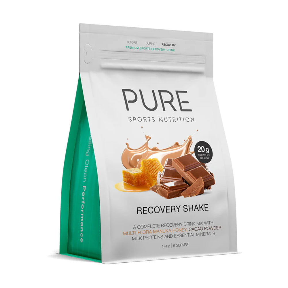 PURE Recovery Shake Manuka Honey Cacao Powder